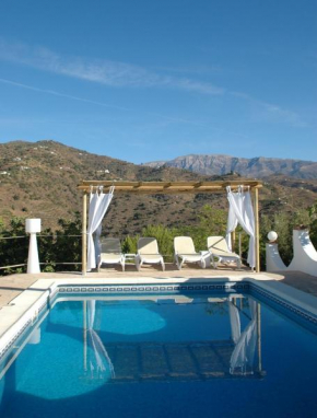 Casa la Flor, villa with seaview in region Malaga, Sayalonga